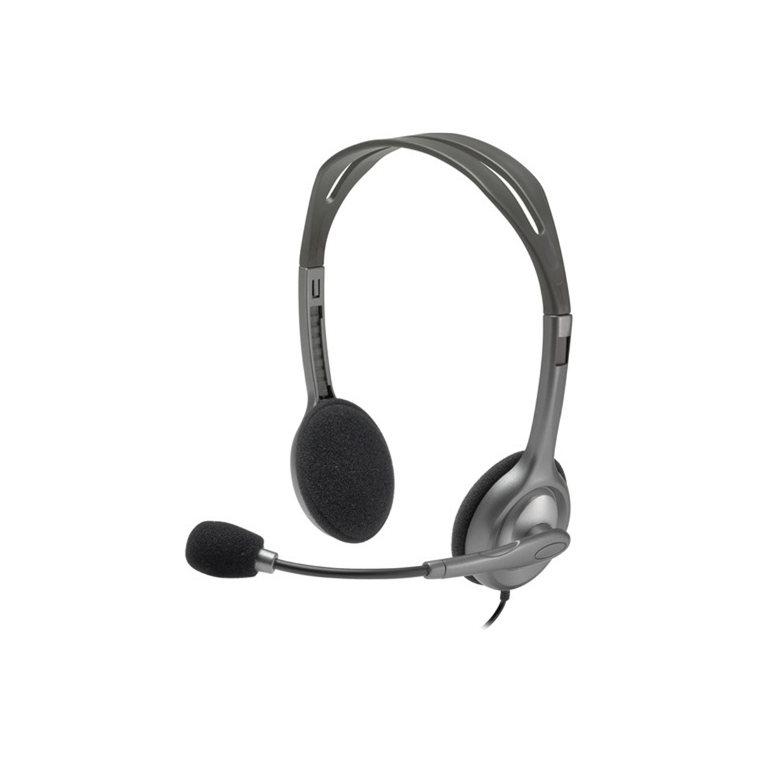 Logitech H110 Stereo Headset in Qatar Logitech H110 Stereo Headset in Qatar